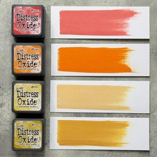 Distress OXIDE Ink Pad - Mini Set #14 (orange/yellows)
